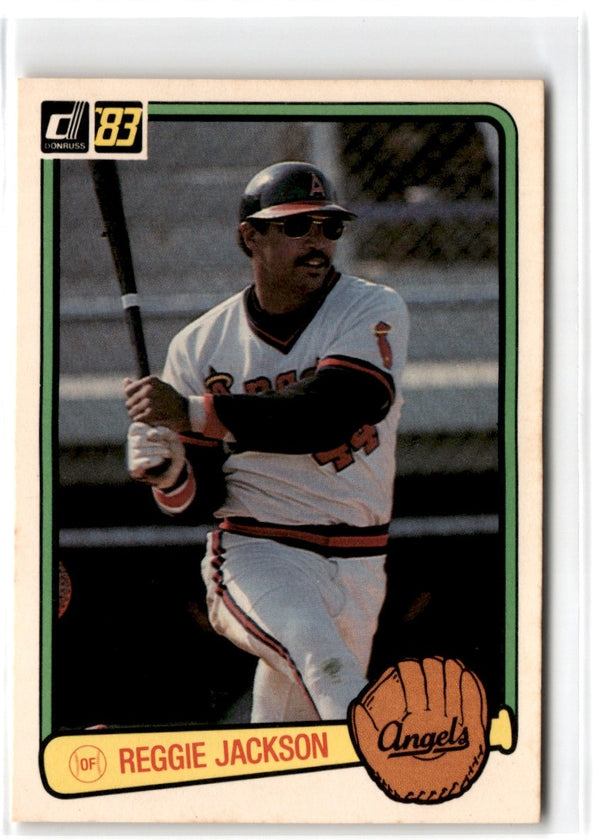 1983 Donruss Reggie Jackson #115