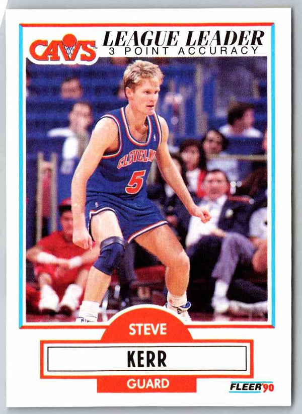 1990 Fleer Steve Kerr #34