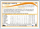 2014 Topps Chrome Starling Marte