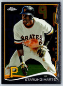 2014 Topps Chrome Starling Marte