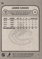 2011 O-Pee-Chee Jannik Hansen #70