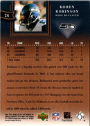 2004 Upper Deck Diamond Collection All-Star Lineup Koren Robinson