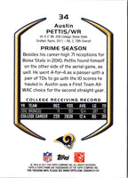 2011 Topps Prime Platinum Austin Pettis #34