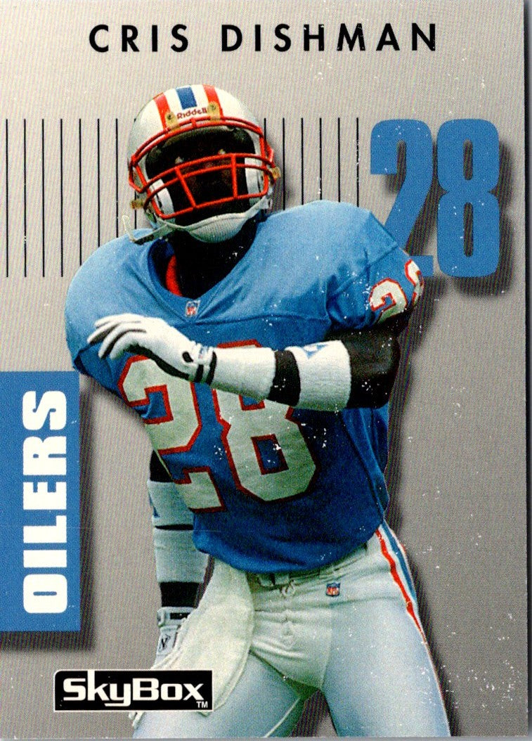 1992 Skybox Impact Cris Dishman