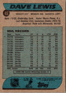 1986 Topps Dave Lewis