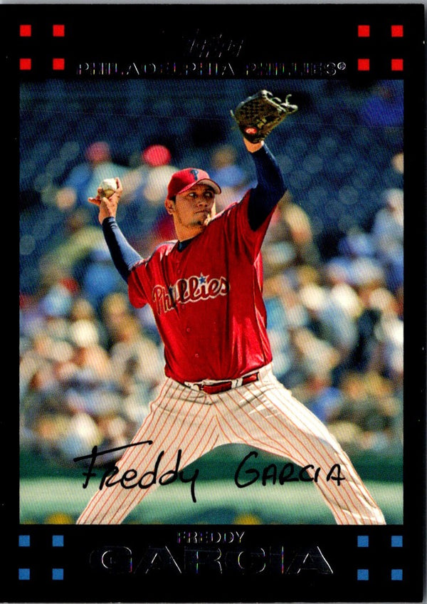 2007 Topps Freddy Garcia #197