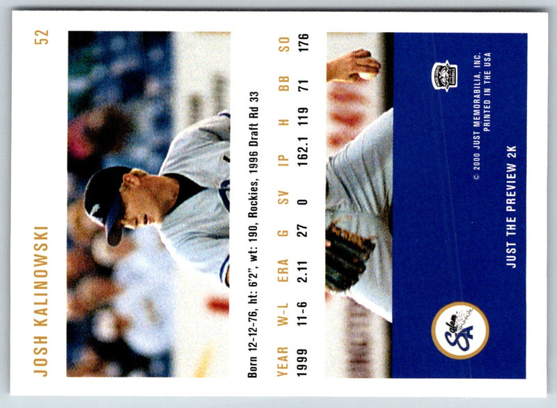 2000 Just Gold Josh Kalinowski