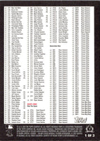 2007 Topps Checklist Series 1 (1 of 3) #1