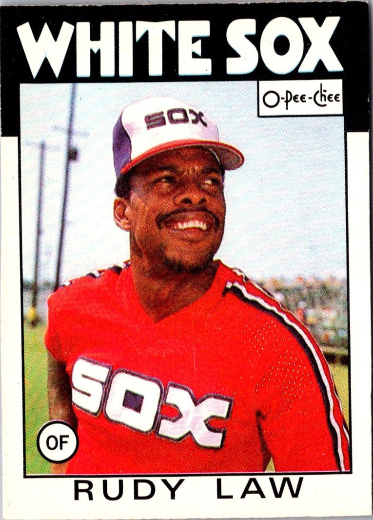 1986 Topps Rudy Law