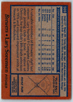 1978 Topps Lary Sorensen #569 Rookie