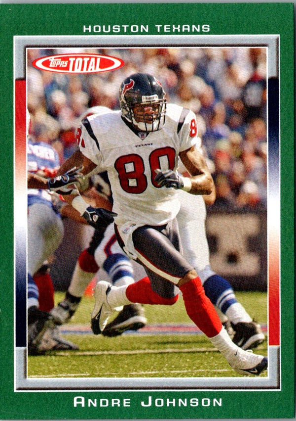 2006 Topps Total Andre Johnson #316