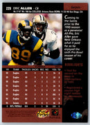 1996 Upper Deck Eric Allen