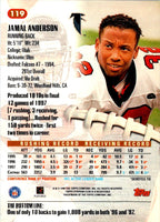 1998 Stadium Club Jamal Anderson #119