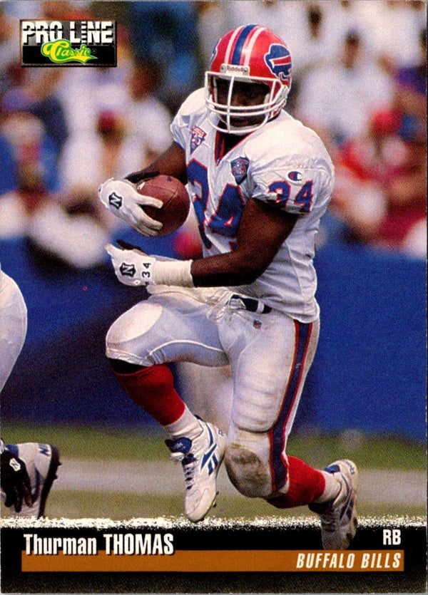 1995 Pro Line Thurman Thomas #37