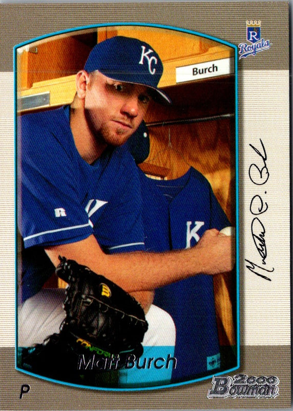 2000 Bowman Matt Burch #439
