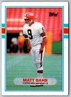 1989 Topps Matt Bahr #150