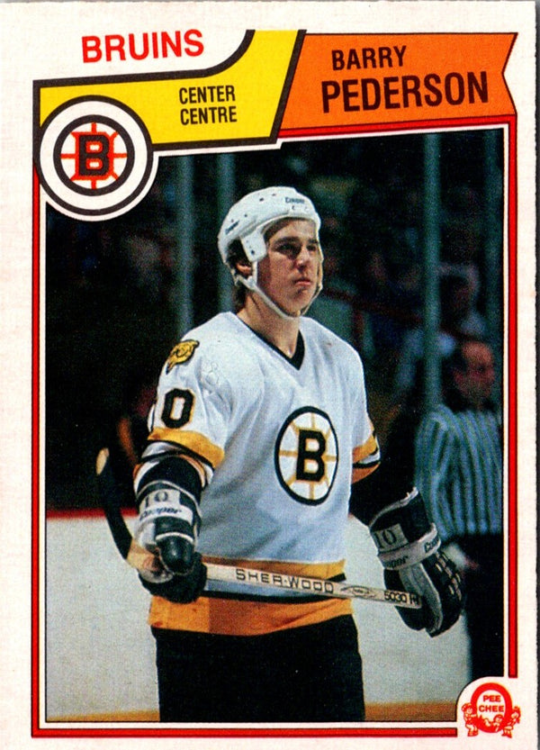 1983 O-Pee-Chee Barry Pederson #57