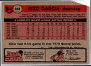 1981 Topps Kiko Garcia