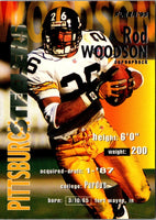 1995 Fleer Shell FACT Rod Woodson #106