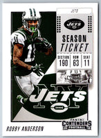 2018 Panini Contenders Robby Anderson #27