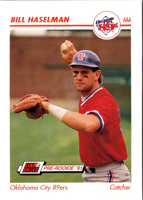 1991 Line Drive AAA Bill Haselman #310