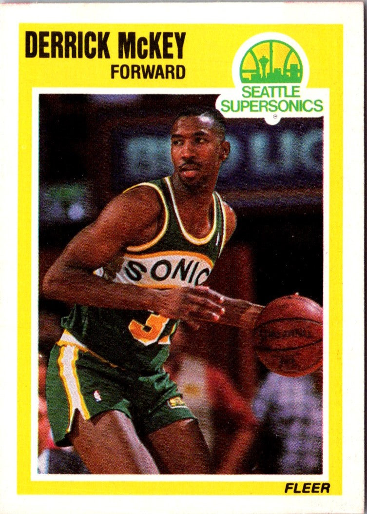 1989 Fleer Derrick McKey