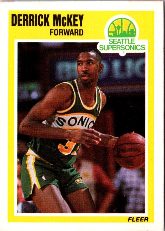 1989 Fleer Derrick McKey #149