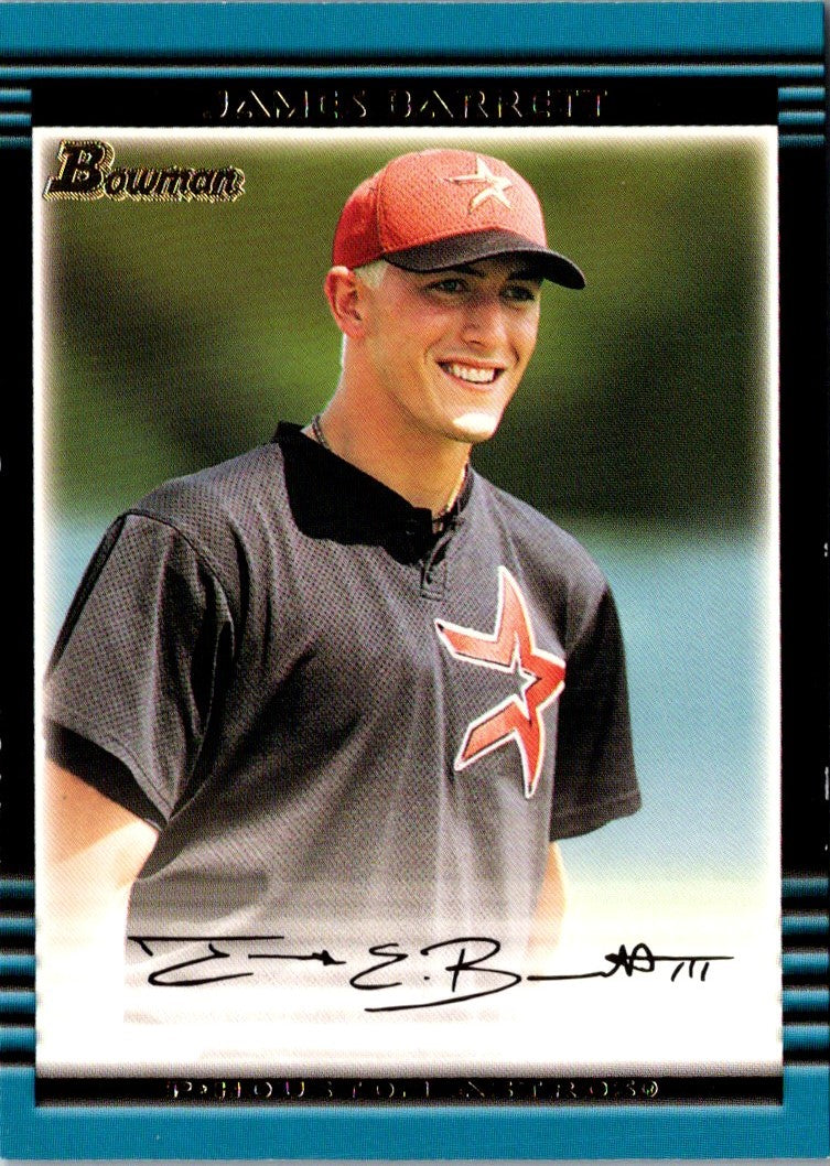 2002 Bowman James Barrett