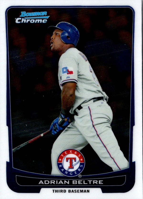 2012 Bowman Chrome Adrian Beltre #149