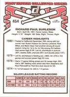 1981 Donruss Rick Burleson #454