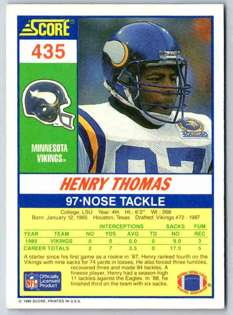 1990 Score Henry Thomas