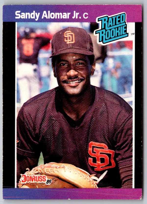 1989 Donruss Sandy Alomar Jr. #28 Rookie