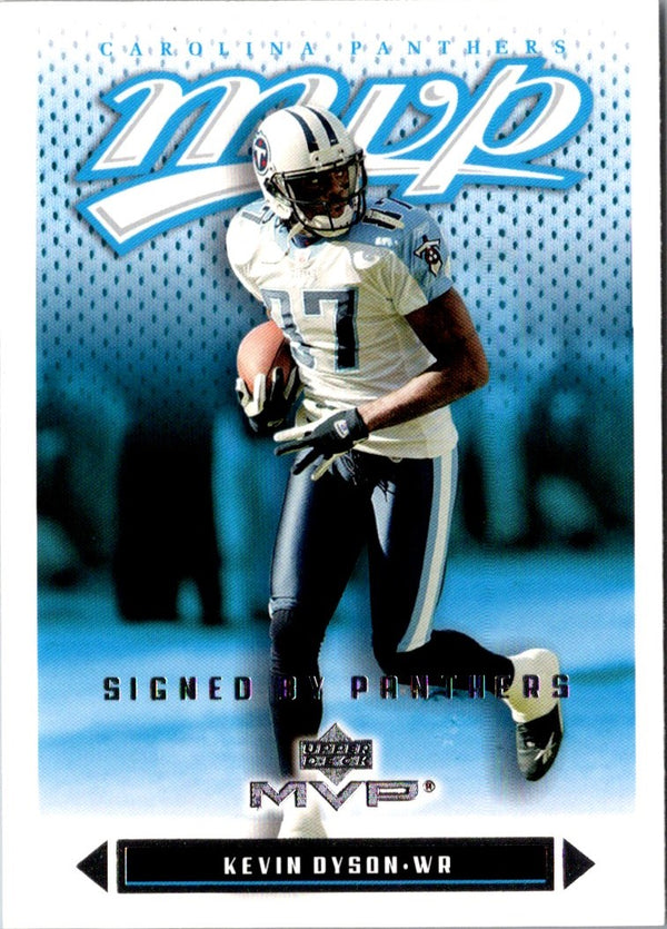 2003 Upper Deck MVP Kevin Dyson #249