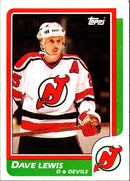 1986 Topps Dave Lewis