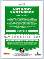 2021 Donruss Anthony Santander #209