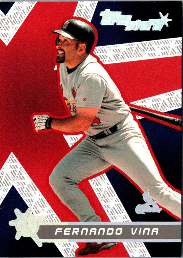 2001 Topps Stars Fernando Vina #105