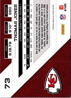 2010 Panini Threads Thomas Jones #73