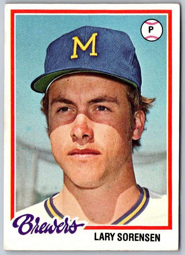 1978 Topps Lary Sorensen #569 Rookie