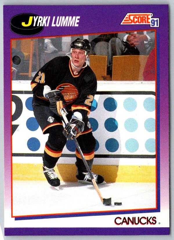 1991 Score American Jyrki Lumme #242