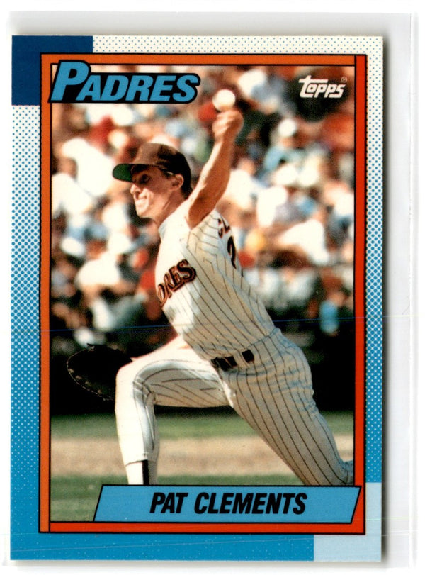1990 Topps Tiffany Pat Clements #548