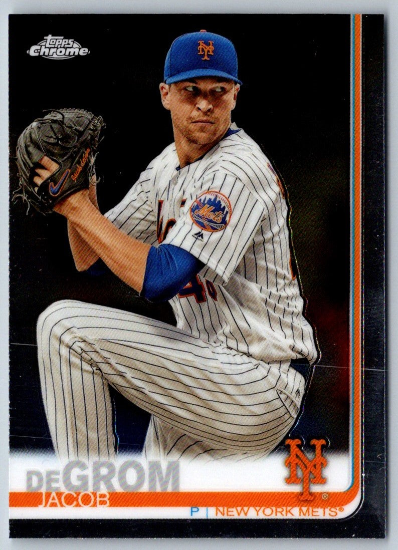 2019 Topps Chrome Jacob deGrom