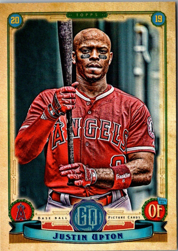 2019 Topps Gypsy Queen Purple Justin Upton #36