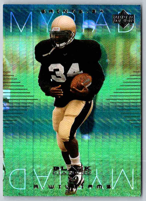 1999 Upper Deck Black Diamond Ricky Williams #M9