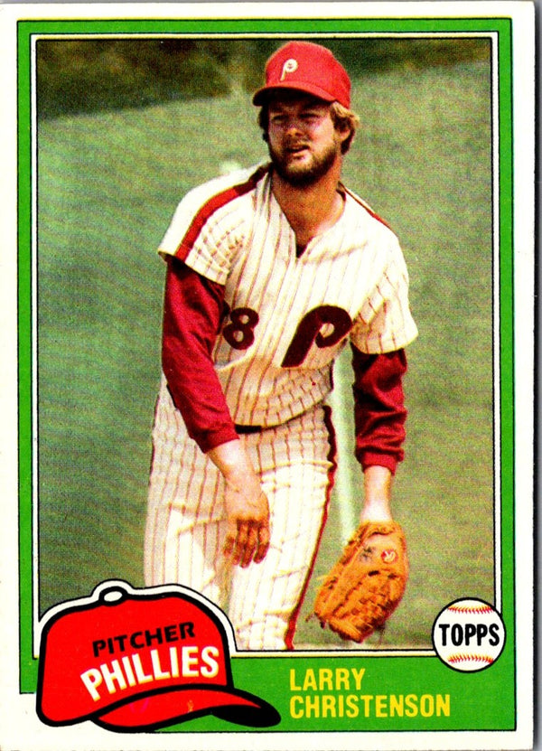 1981 Topps Larry Christenson #346