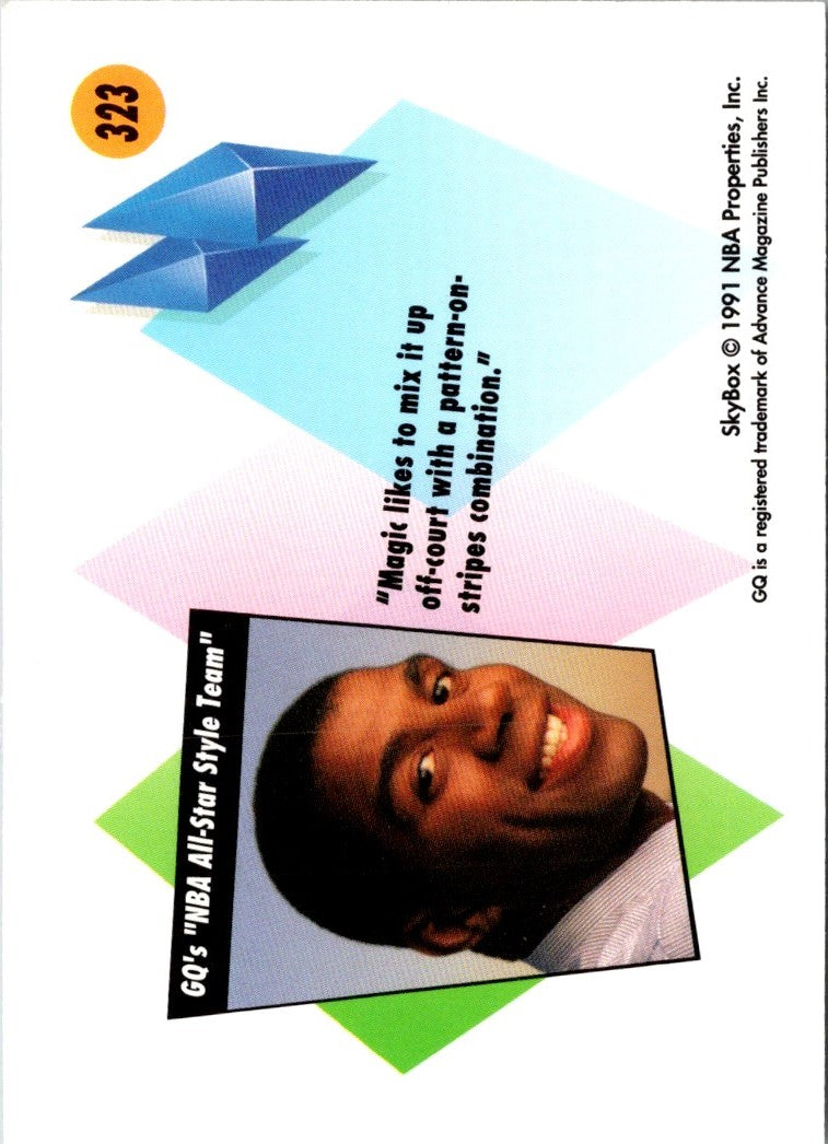 1991 SkyBox Magic Johnson