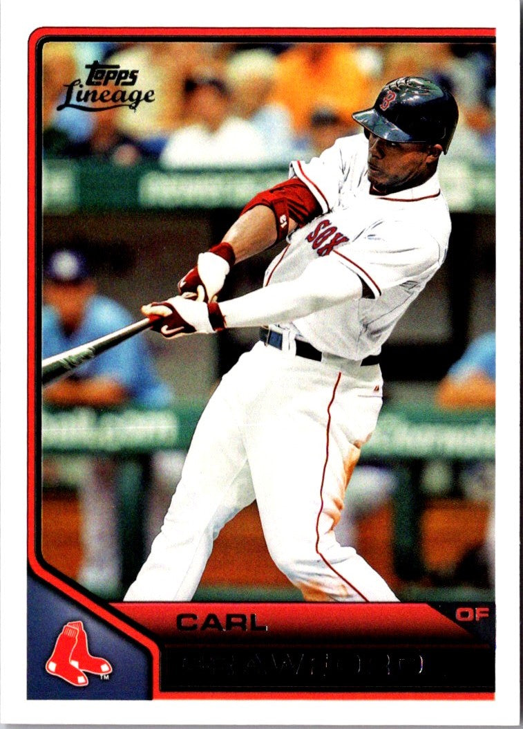 2011 Topps Lineage Carl Crawford