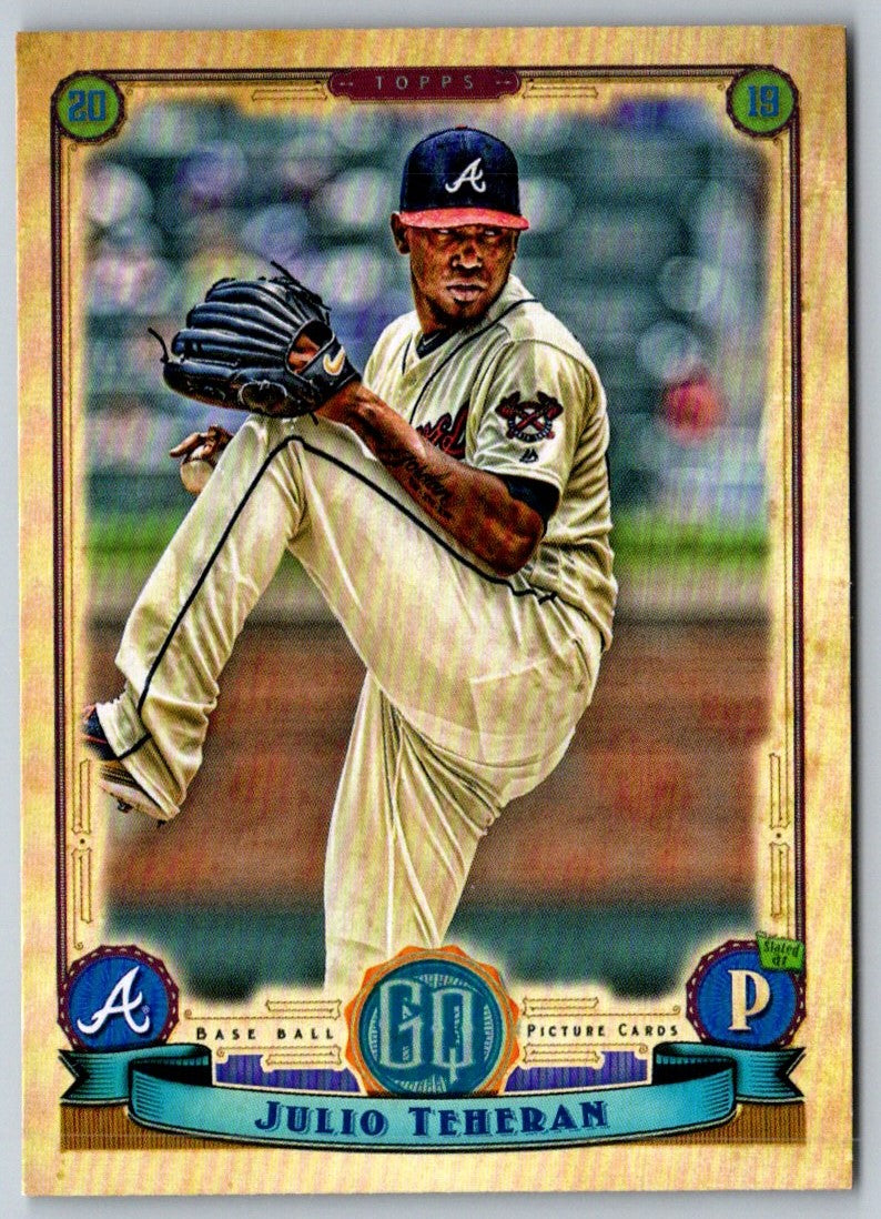 2019 Topps Gypsy Queen Julio Teheran