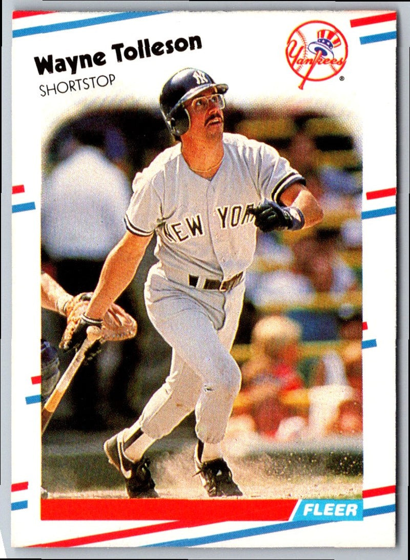 1988 Fleer Wayne Tolleson