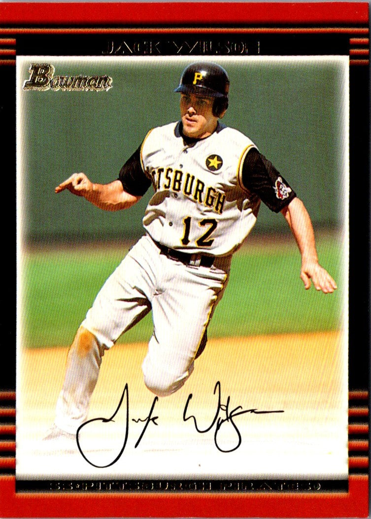 2002 Bowman Jack Wilson