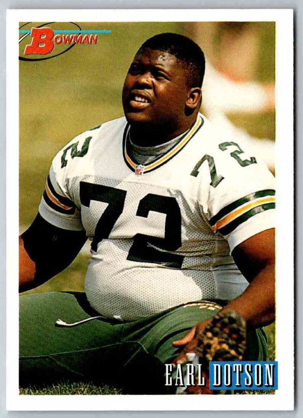 1993 Bowman Football Earl Dotson #24